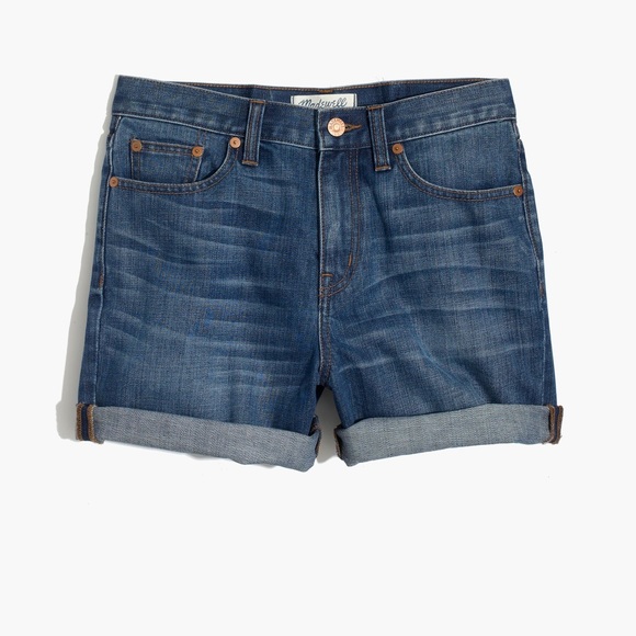Madewell Pants - Madewell Denim Boyshorts Frances Wash Size 25